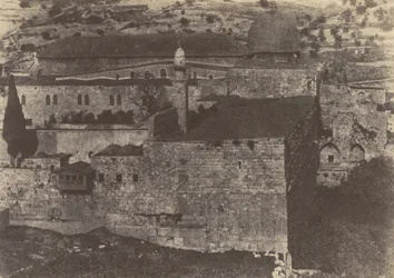 Jerusalem. Tempelbezirk. El-Aksa-Moschee, Südwest-Ecke