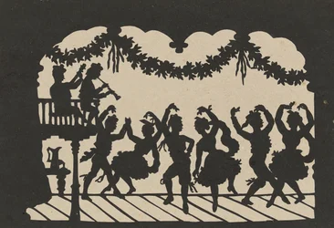 Doppelseitige Silhouette