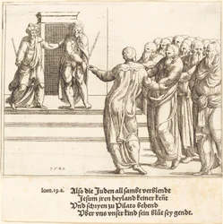 Ecce Homo, und die Juden verleugnen Christus, 1548