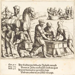 Joseph wird an die Ismaeliten verkauft
