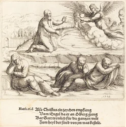 Die Agonie im Garten, 1548