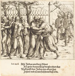 Der Judaskuss.