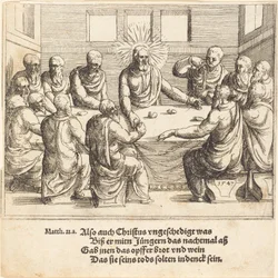 Das letzte Abendmahl, 1547