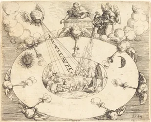 Die Öffnung des siebten Siegels, 1549