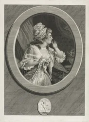 Sei zumindest diskret und du kannst auf mich zählen, Paar, 1789