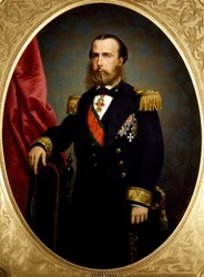 Porträt von Ferdinand Maximilian von Österreich