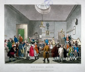 Bow Street Polizeigericht, Westminster, London, 1808