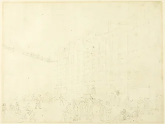 Studie für Fleet Prison, aus Microcosm of London