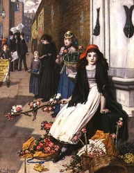 An der Ecke einer Londoner Straße