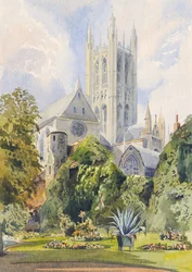 Im Garten des Dekans, Canterbury