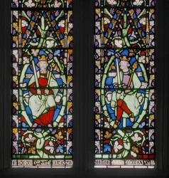 Ostfenster mit Jessebaum (Detail)