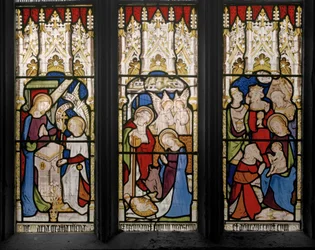 Ereignisse aus dem Leben Christi und der Jungfrau Maria (Detail)