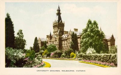 Universitätsgelände, Melbourne, Victoria, Australien