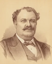 Clarence H Hannell (Farblithografie)