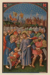 Jesus wird von den Juden gefangen genommen