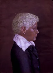 Porträt eines blondhaarigen Jungen, ca. 1830