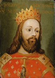 Rudolf I. (1218-91) ungekrönter Heiliger Römischer Kaiser, Gründer der Habsburger-Dynastie