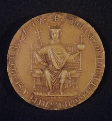Siegel von Rudolf I. (1218-91) von Habsburg, 1289