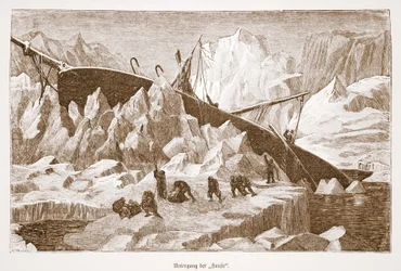 Untergang der Hansa, 1876