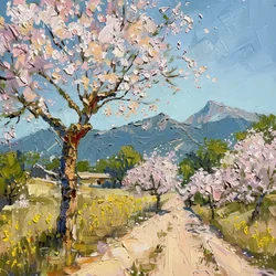 Frühlingsblüten am Berg