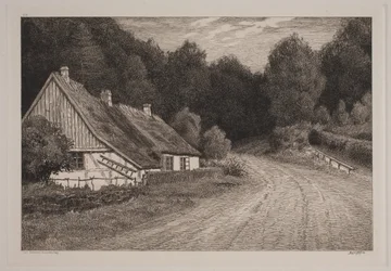 Bondehus ved skoven