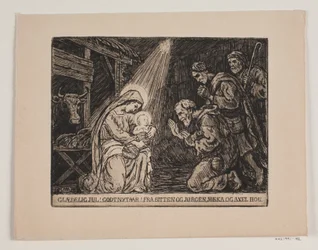 Weihnachts- und Neujahrskarte