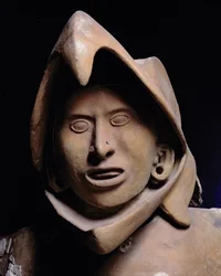 Adlerkrieger aus dem Haus der Adler, datiert ca. 1469 (Terrakotta)