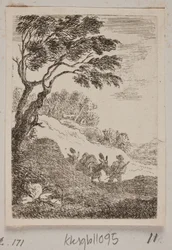 Eine Berglandschaft