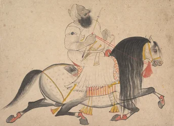 Reiterporträt eines Adligen, ca. 1775