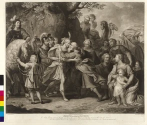 Joseph begrüßt seinen Vater