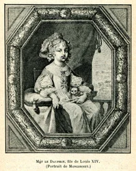 Cabanès, Erziehung der Prinzen005 Mgr. der Dauphin, Sohn von Ludwig XIV
