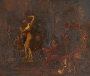 Im Atelier des Künstlers