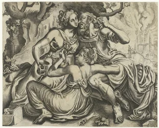 Lot und seine Töchter