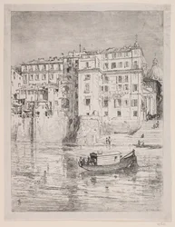 Fähre über den Tiber