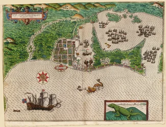 Die Schlacht von Cartagena de Indias