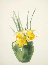 Sträuße gelber Blumen