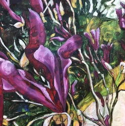 Lebendiges Blumenabstrakt