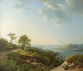 Blick über Heidelberg, 1837