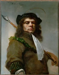 Selbstporträt von Fabritius als Hirte