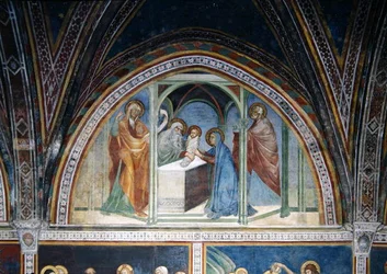 Die Beschneidung, aus einer Serie von Szenen des Neuen Testaments