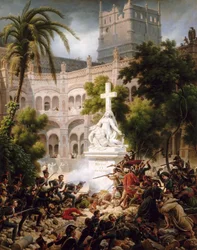 Angriff auf das Kloster Santa Engracia, 8. Februar 1809