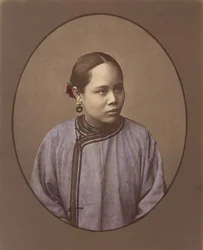 Mädchen aus Shanghai, 1870er