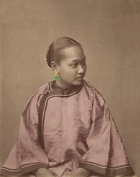 Mädchen aus Shanghai, 1870er Jahre
