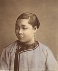 Mädchen aus Shanghai, 1870er