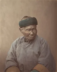 Porträt einer alten chinesischen Frau