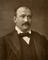 Der britische Schauspieler Augustus Harris in Human Nature