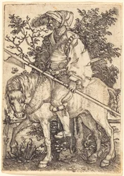 Hellebardier zu Pferd