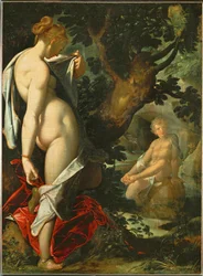 Hermaphroditus und die Nymphe Salamacis