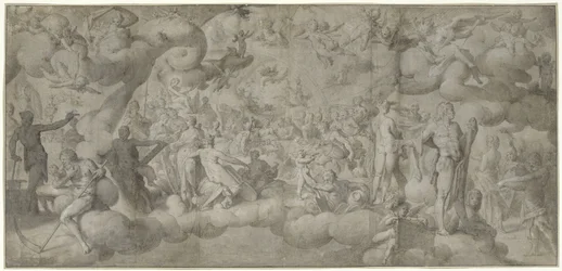Die Hochzeit von Amor und Psyche