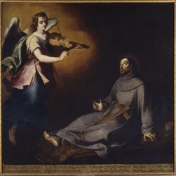 Der heilige Franz von Assisi in Ekstase, ca. 1646